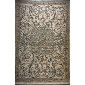 سجاد بوهيمي تركي مراكش OM24KC سماوي ابيض مقاس 200*300