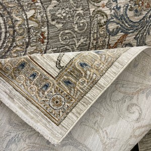 سجاد بوهيمي تركي مراكش OM24KC سماوي ابيض مقاس 200*300