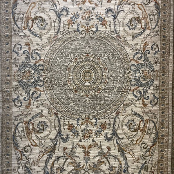 Turkish Bohemian Marrakech Rug OM24KC Blue White Size 200*300