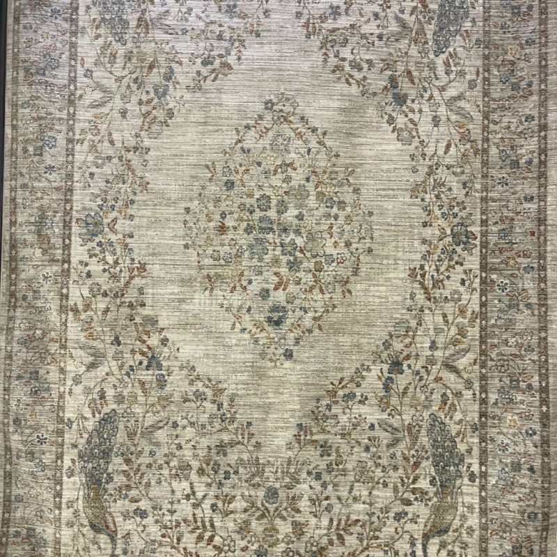 سجاد بوهيمي تركي اثينا 40210A بيج مقاس 80*150