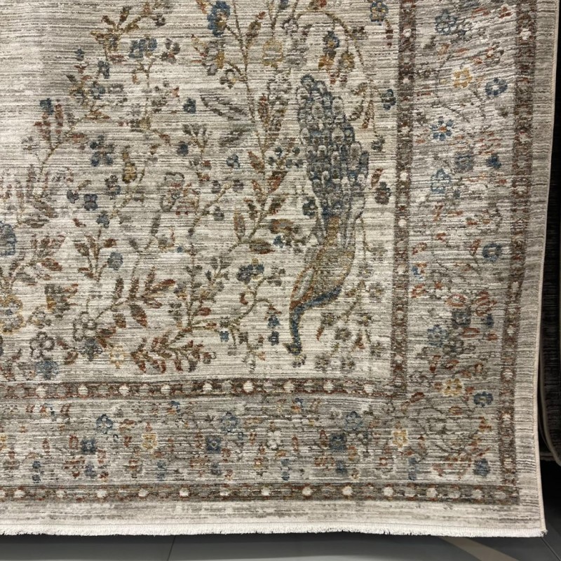سجاد بوهيمي تركي اثينا 40210A بيج مقاس 80*150