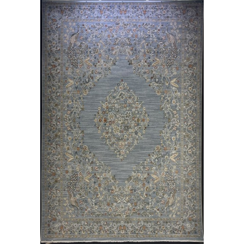 سجاد بوهيمي تركي اثينا 40210A سماوي مقاس 300*400