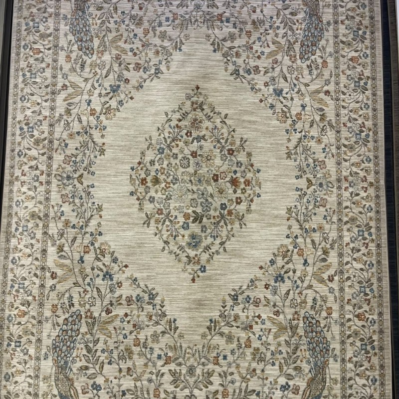 سجاد بوهيمي تركي اثينا 40210A كريم مقاس 150*220