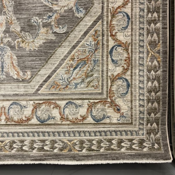 Turkish Bohemian Rug Athena 40965A ANTHRACITE Size 300*400