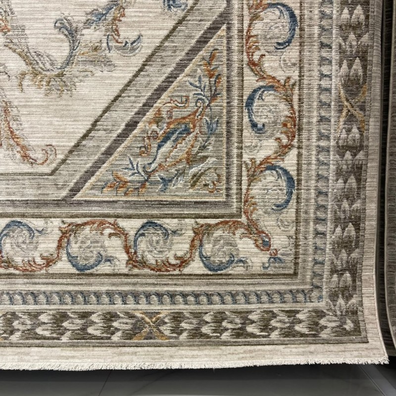 سجاد بوهيمي تركي اثينا 40965A كريم مقاس 80*150
