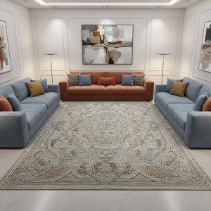 سجاد بوهيمي تركي اثينا 40083A بيج مقاس 200*300