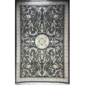 سجاد تركي نقش فرنسي بارون 41162A بترولي مقاس 400*500