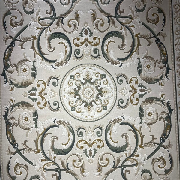 Turkish rugs baron 41162A Light beige green size 400*500