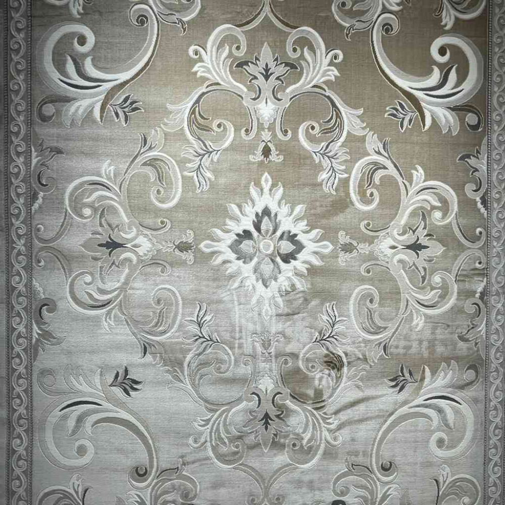 سجاد تركي نقش فرنسي بارون 60641A بيج مقاس 400*500