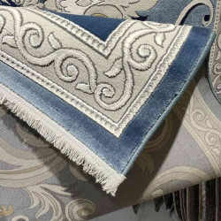 سجاد تركي نقش فرنسي بارون 60641A سماوي مقاس 400*500 سجاد تركي نقش فرنسي بارون 60641A سماوي مقاس 400*500