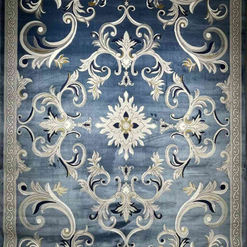 سجاد تركي نقش فرنسي بارون 60641A سماوي مقاس 400*500 سجاد تركي نقش فرنسي بارون 60641A سماوي مقاس 400*500