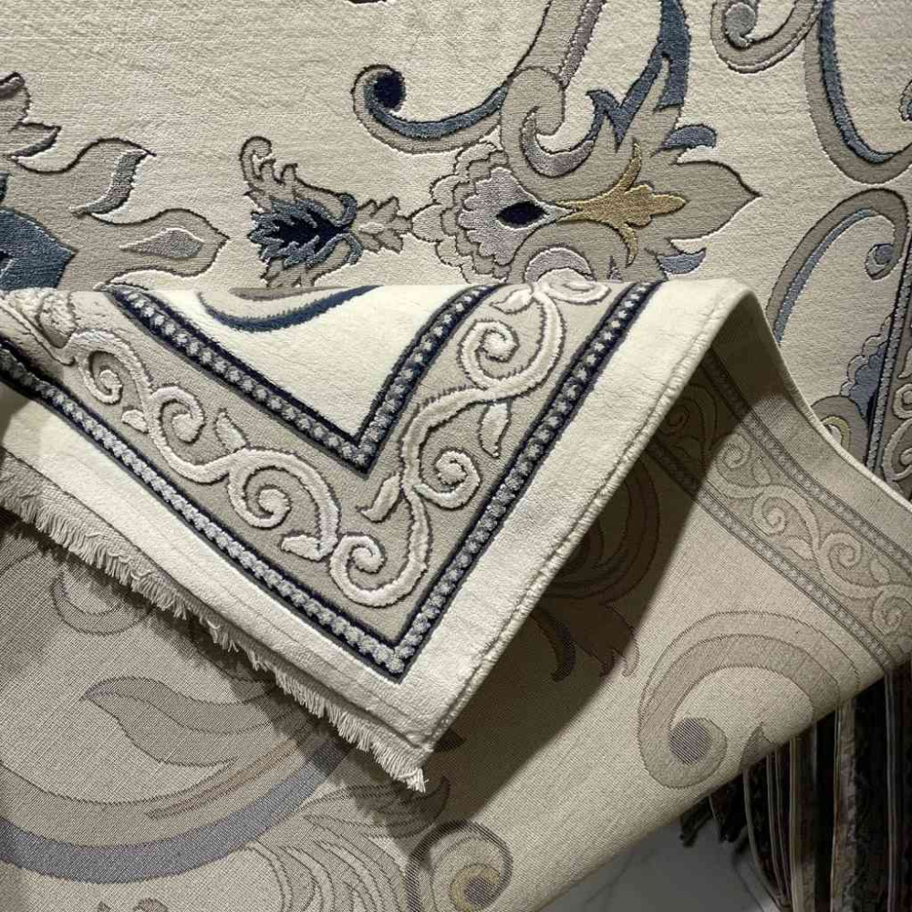 سجاد تركي نقش فرنسي بارون 60641A كريم مقاس 400*600 سجاد تركي نقش فرنسي بارون 60641A كريم مقاس 400*600