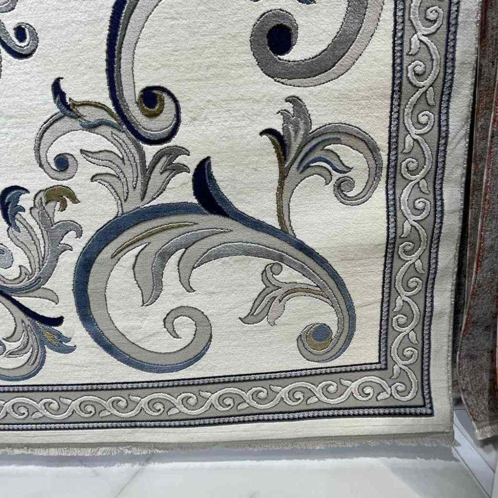 سجاد تركي نقش فرنسي بارون 60641A كريم مقاس 400*600 سجاد تركي نقش فرنسي بارون 60641A كريم مقاس 400*600