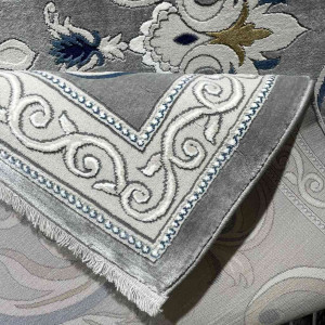 سجاد تركي نقش فرنسي بارون 60641A رصاصي مقاس 400*600 سجاد تركي نقش فرنسي بارون 60641A رصاصي مقاس 400*600