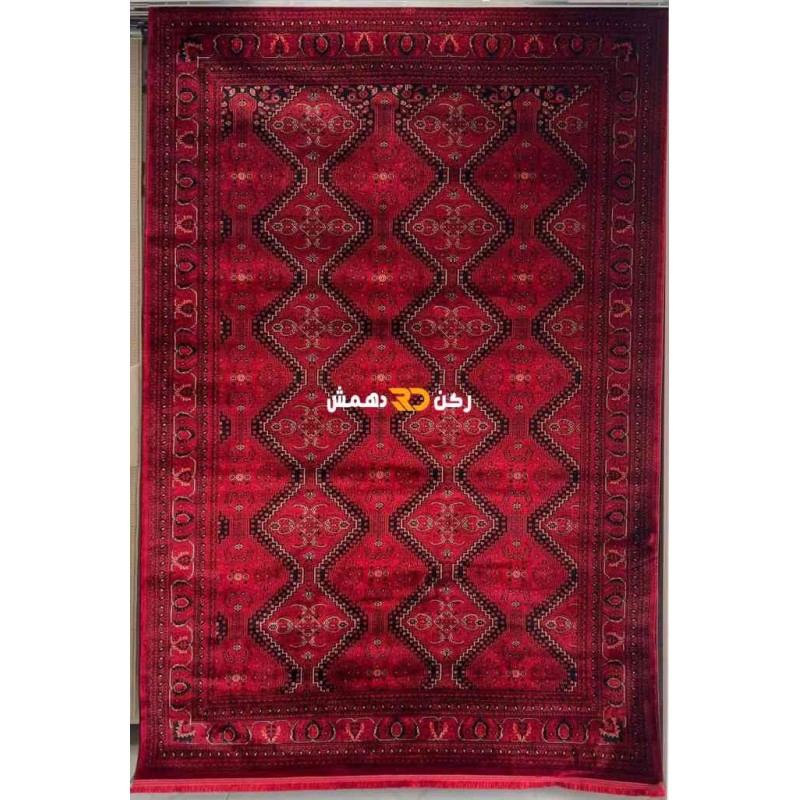 سجاد بخارى بلس تركي 10 افغاني احمر مقاس 100*200