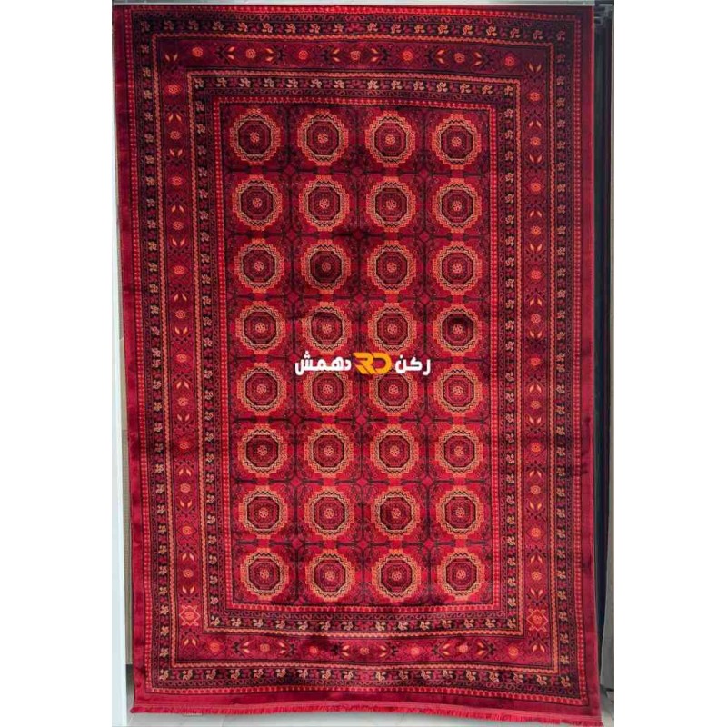 سجاد بخارى بلس تركي 50 افغاني احمر مقاس 150*220