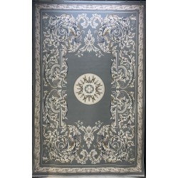 سجاد القصور تركي كراون نقش فرنسي تركي 41170A بيج مقاس 150*220