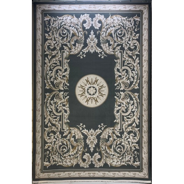 Turkish Crown Palace Carpets French Turkish Pattern 41170A Betrol Size 100x200