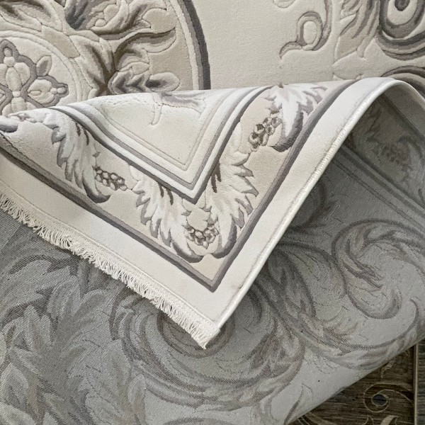Turkish Crown Palace Carpets French Turkish Pattern 41170A cream beige Size 300*400