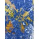 Bulgarian Diamond Silk Carpet H335A Blue