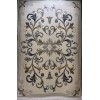 سجاد تركي ايفل 41180A كريم سماوي مقاس 400*600