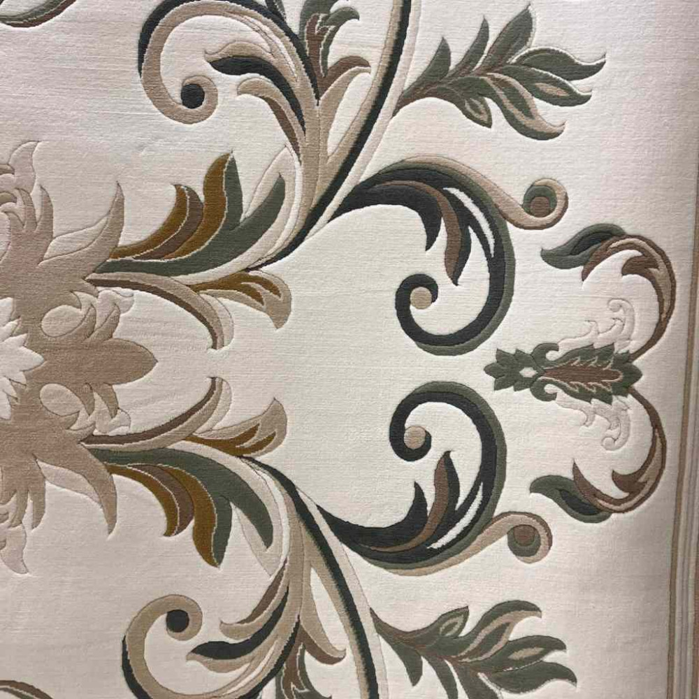 سجاد تركي ايفل 41180A كريم اخضر مقاس 50*80 سجاد تركي ايفل 41180A كريم اخضر مقاس 50*80