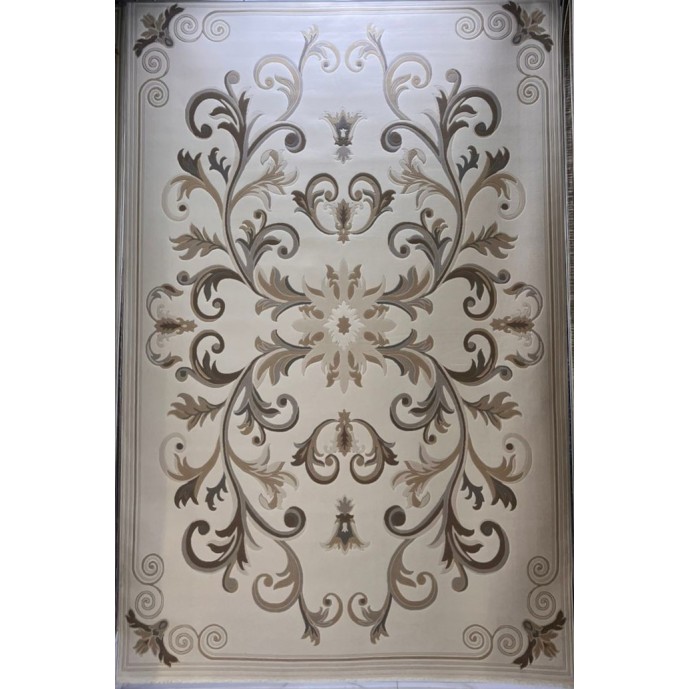 Turkish Eiffel 41180A Sky Light beige cream Rug Size 250*350