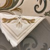 سجاد تركي ايفل 41180A اخضر بيج فاتح مقاس 400*600