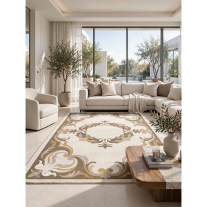 Turkish rugs Kuwaiti Hafar ELIZA P0163C beige size 100*300