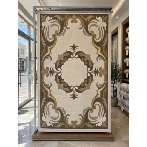 Turkish rugs Kuwaiti Hafar ELIZA P0163C beige size 100*300