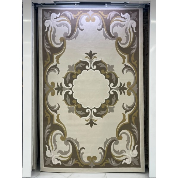 Turkish rugs Kuwaiti Hafar ELIZA P0163C beige size 100*300