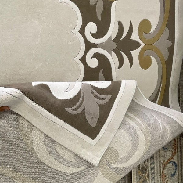 Turkish rugs Kuwaiti Hafar ELIZA P0163C beige size 100*300