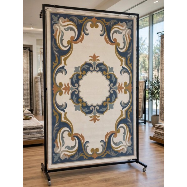 Turkish rugs Kuwaiti Hafar ELIZA P0163C GRAY size 250*350