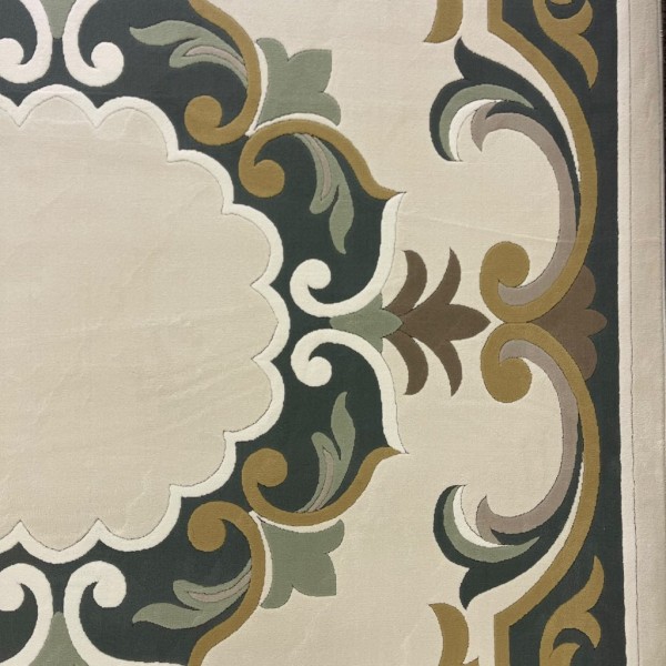 Turkish rugs Kuwaiti Hafar ELIZA P0163C GREEN size 200*300