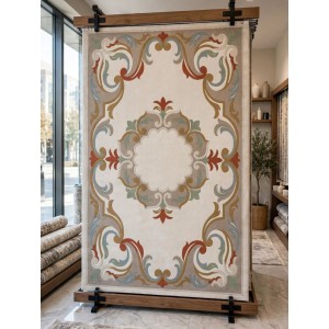 Turkish rugs Kuwaiti Hafar ELIZA P0163C TERRA size 100*400