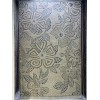Turkish rugs Modern floward N0691A blue size 150*220