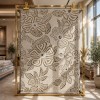 Turkish rugs Modern floward N0691A golden size 300*400
