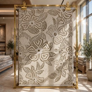 Turkish rugs Modern floward N0691A golden size 300*400