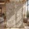 Turkish rugs Modern floward N0691A golden size 300*400