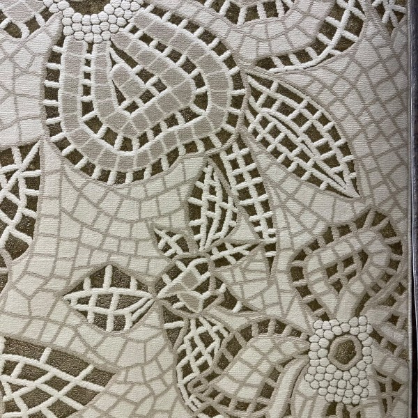 Turkish rugs Modern floward N0691A golden size 300*400