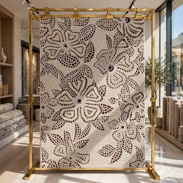 Turkish rugs Modern floward N0691A green size 100*200