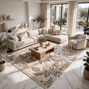 Turkish rugs Modern floward N0691A green size 100*200