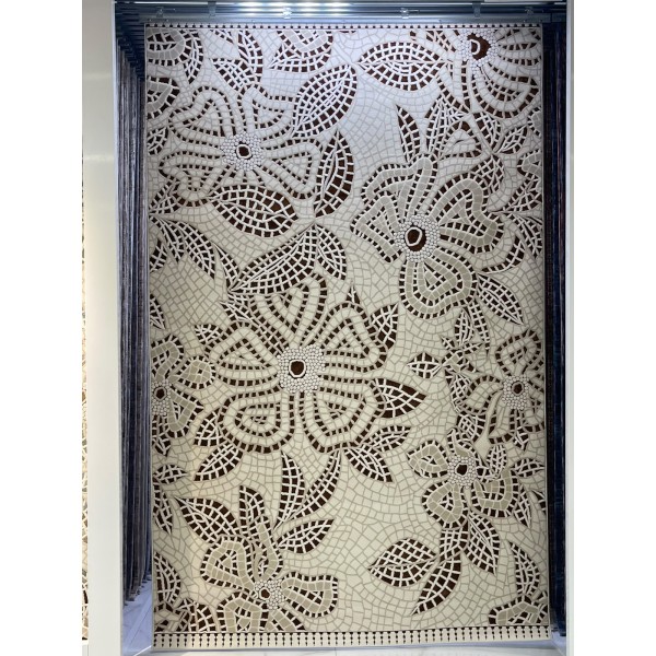 Turkish rugs Modern floward N0691A green size 100*200