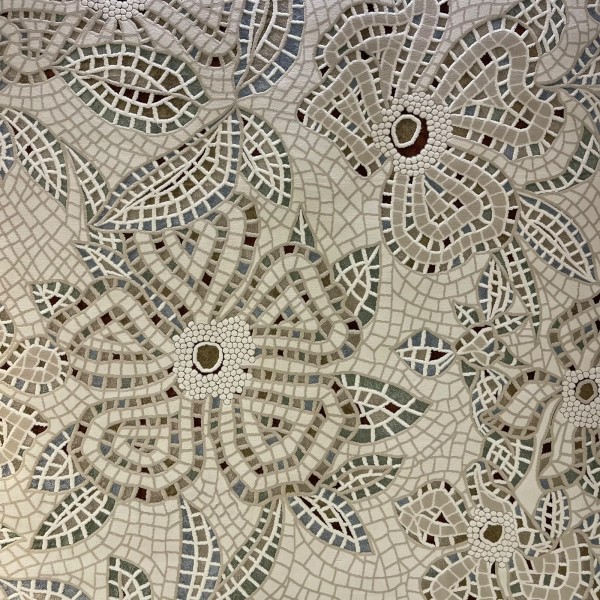 Turkish rugs Modern floward N0691A green size 100*200