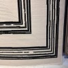 سجاد تركي اطار برواز فريم F499A كريم اسود مقاس 250*350