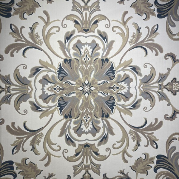 Turkish French palace rug 9002A sky blue size 100x200