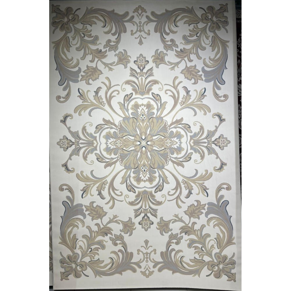 سجاد قصور تركي فرنسي 9002A بيج غامق مقاس 400*500