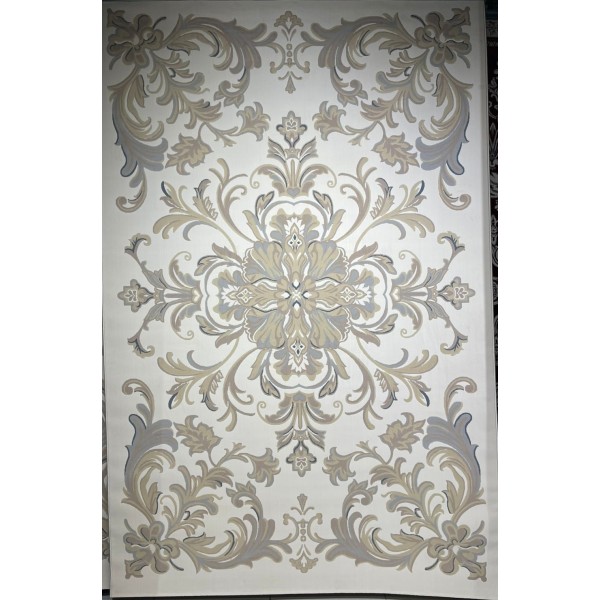Turkish French palace rug 9002A sky Dark beige size 300*400