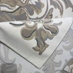 سجاد قصور تركي فرنسي 9002A بيج غامق مقاس 400*500