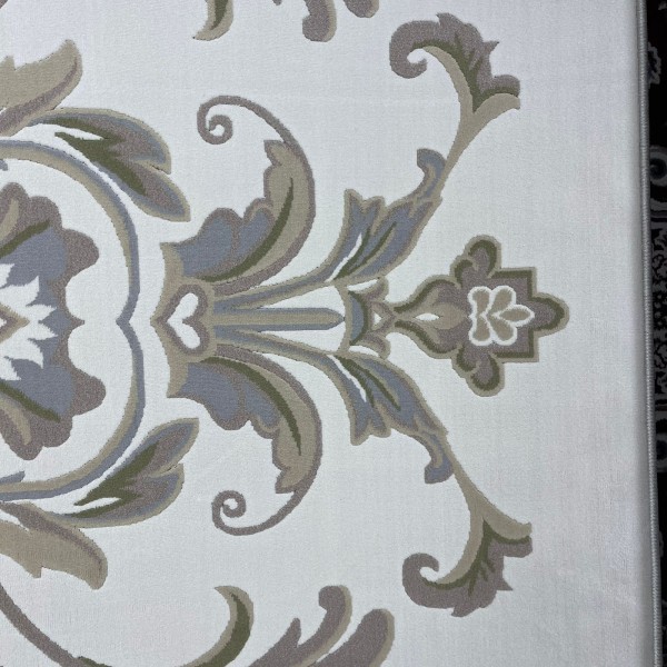 Turkish French palace rug 9002A sky green size 100x200